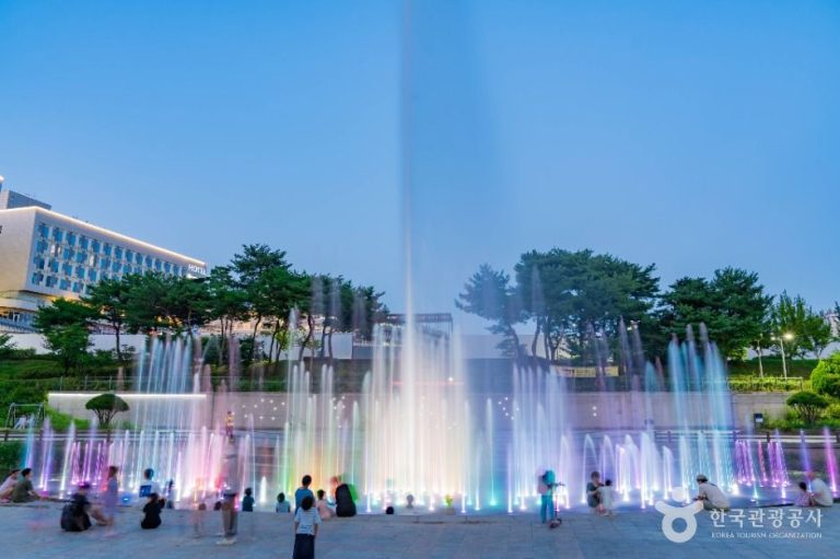 [세종] 방축천 음악분수