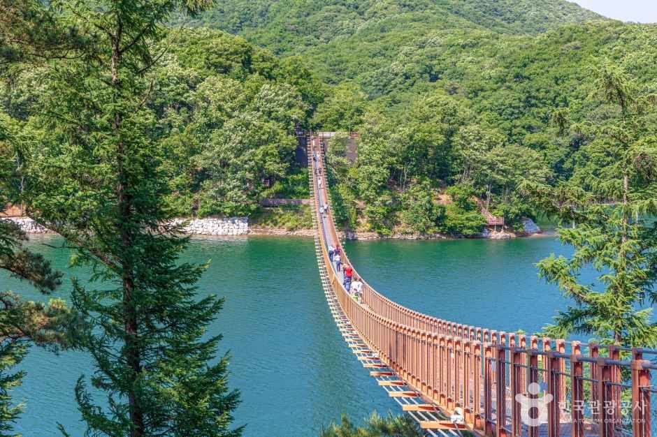 마장호수 출렁다리