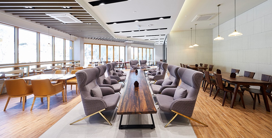 백학자유로리조트_오로라레스토랑내부전경