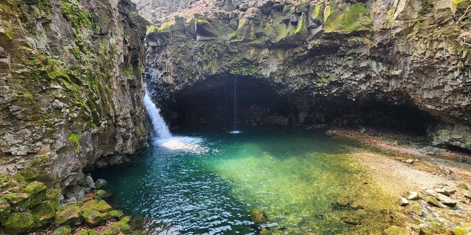 포천_비둘기낭 폭포 (한탄강 유네스코 세계지질공원) (2)