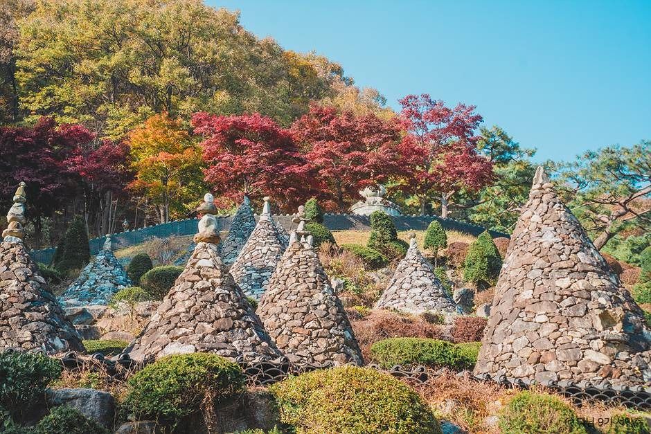 용인 단풍 명소 실시간 한국외대 와우정사 핫플 카페 아리랑도원_와우정사_2-3