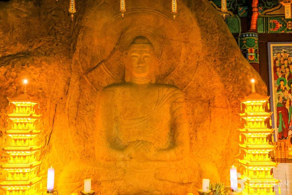 운천사마애여래좌상 (7)