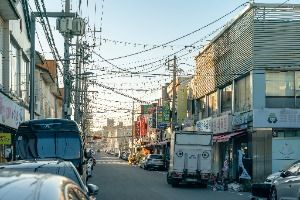 중리동 곱창골목