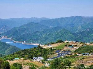 군위 화산산성 전망대