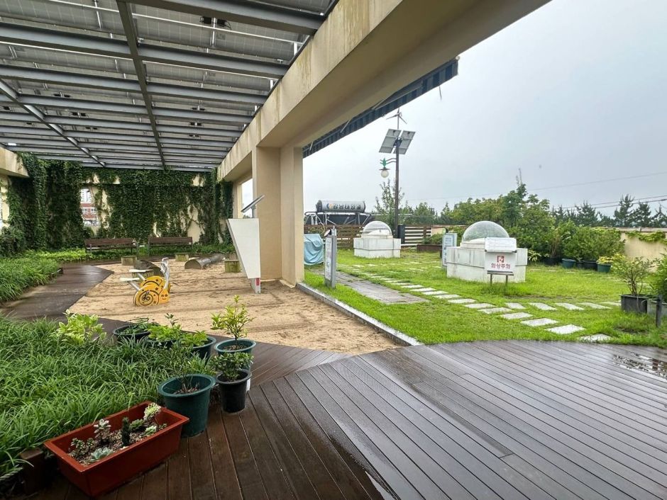 부산 기후변화체험교육관_3층_야외 테라스 전경