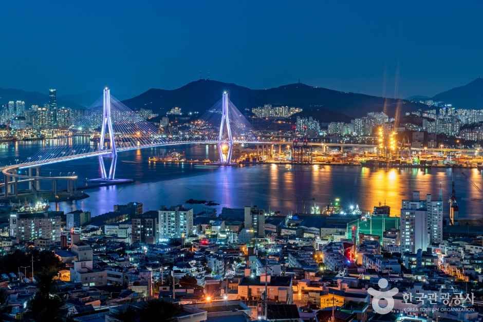 청학배수지 전망대