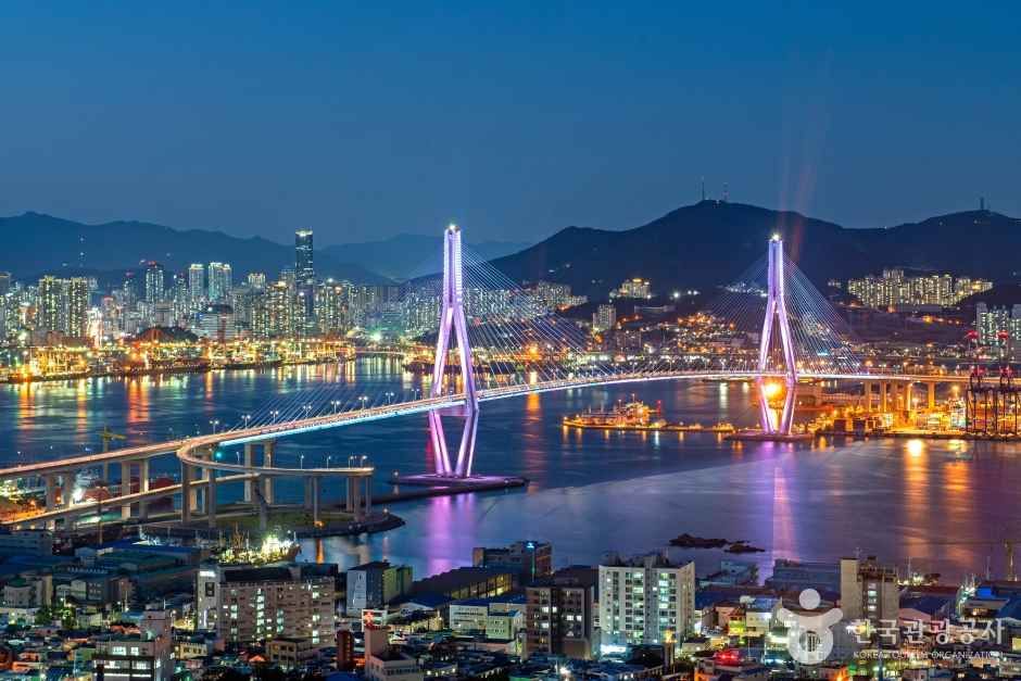 청학배수지전망대