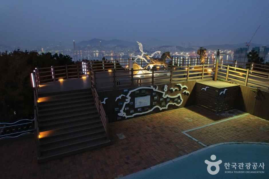 청학배수지전망대