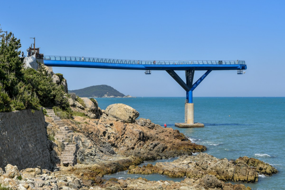 주요시설(청사포다릿돌전망대)