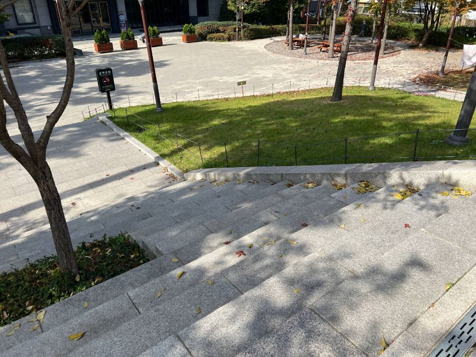 대현문화공원_공원 입구 계단