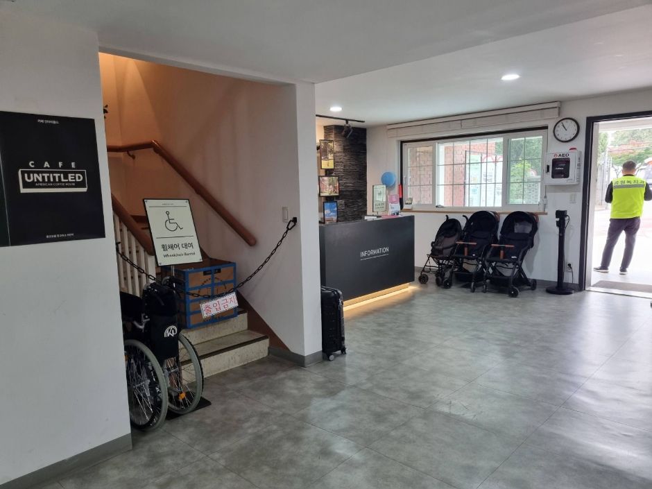 용산공원 부분개방부지_안내데스크