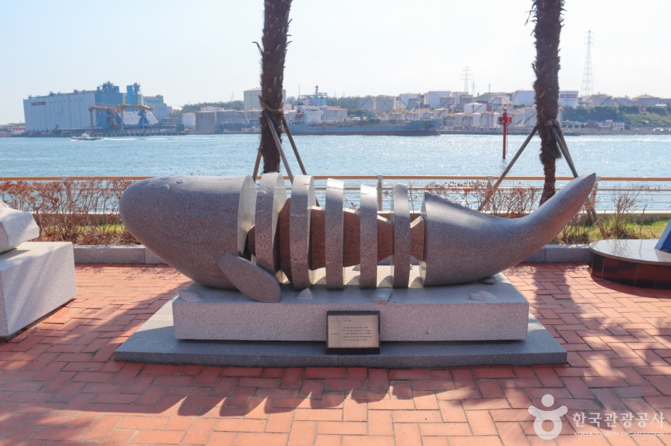 울산 귀신고래 회유해면