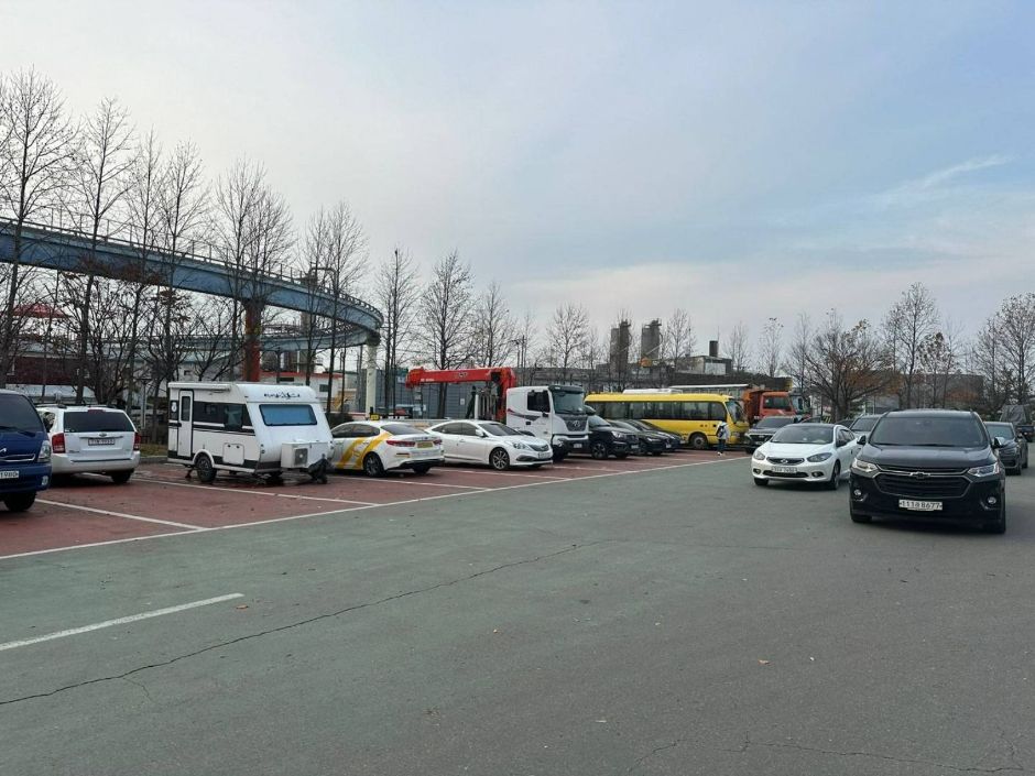 월미공원 월미전망대_제 1주차장 전경