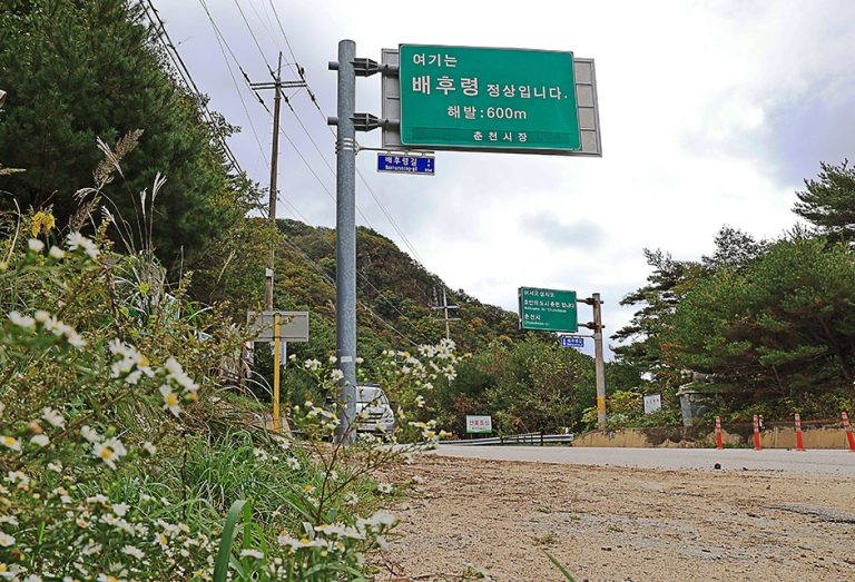 [강원] 배후령고개