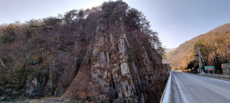 [강원] 금천골 석탄층