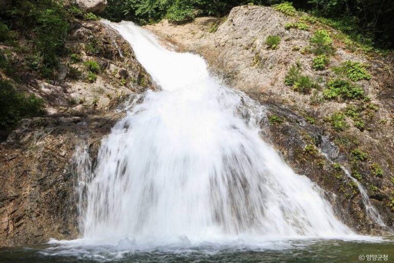 [강원] 오색 치마폭포