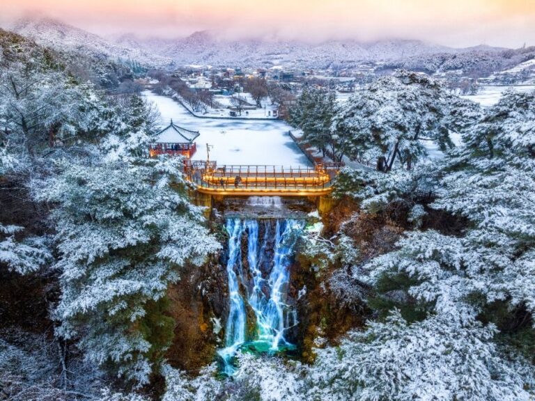 [충북] 용추폭포 유리전망대