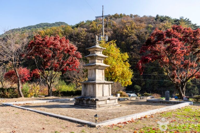 [충북] 단양 향산리 삼층석탑