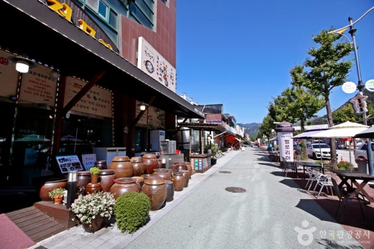 [충북] 속리산 산채비빔밥 거리