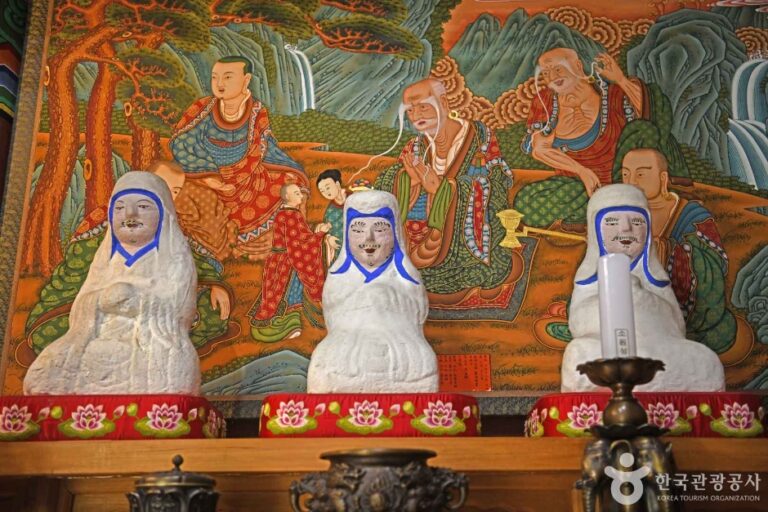 [충북] 고산사 석조나한상