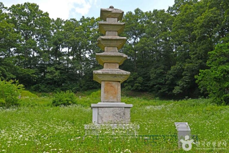 [충북] 괴산 봉학사지 오층석탑