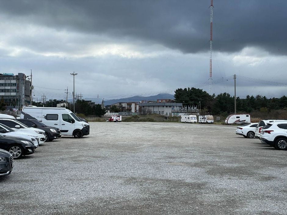 경포호수광장_주차장 전경2