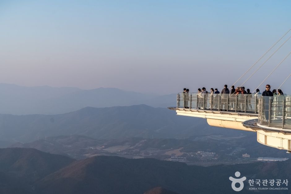 발왕산 기 스카이워크
