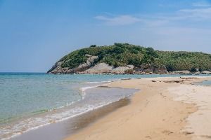 송지호 해수욕장