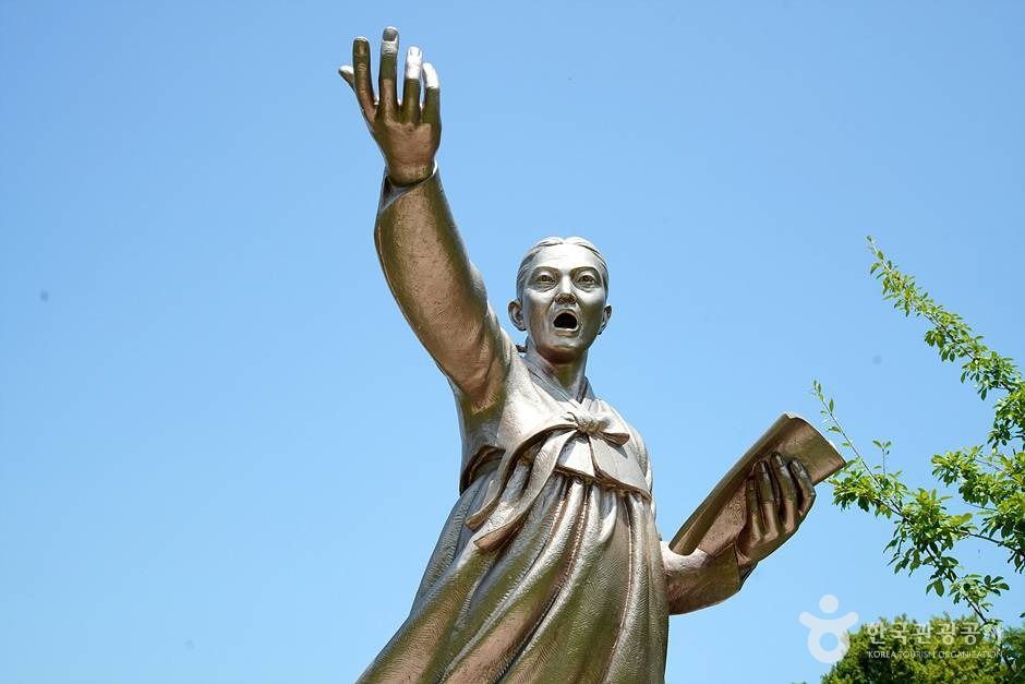 윤희순의사 동상 (20)