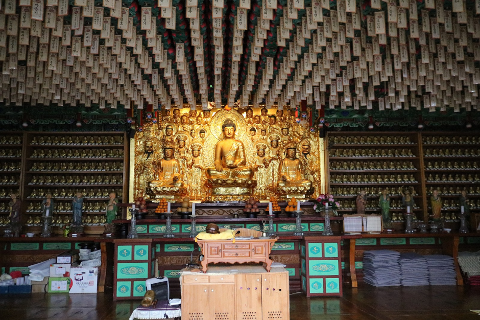 만기사 철조여래좌상