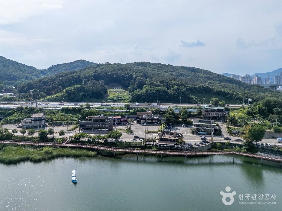 백운호수 음식마을