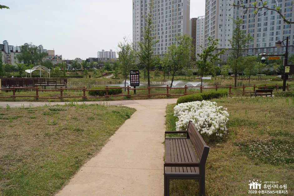 오목호수공원_산책로