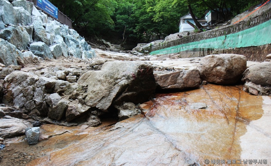 경기도_남양주시_청학비치_계곡