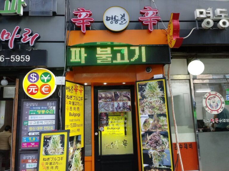 [서울] 명동길신신