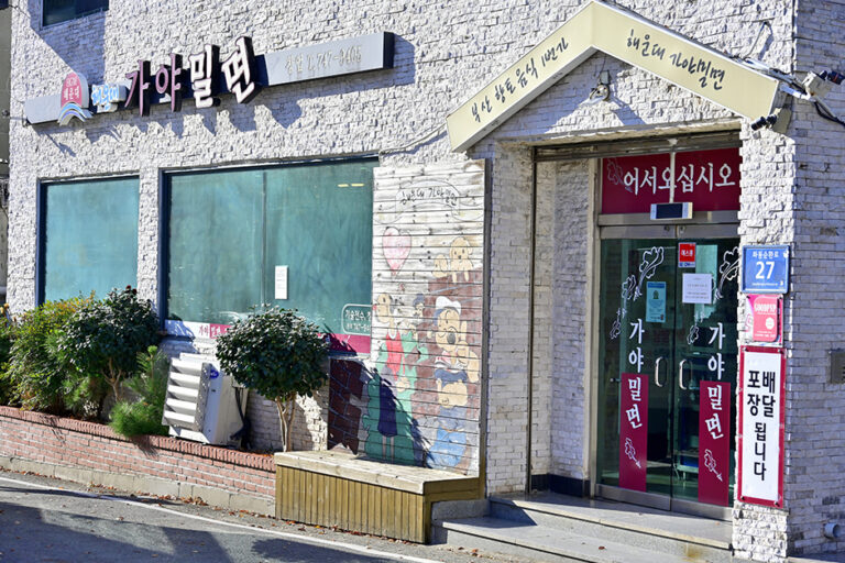 [부산] 해운대 가야밀면