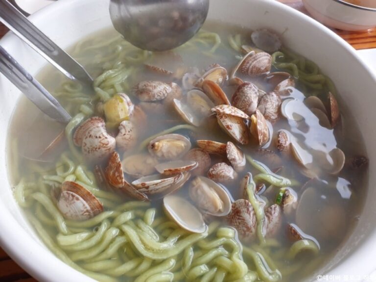 [경기] 방자네바지락칼국수