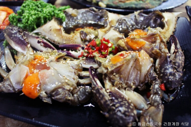 [경기] 황금손칼국수 간장게장