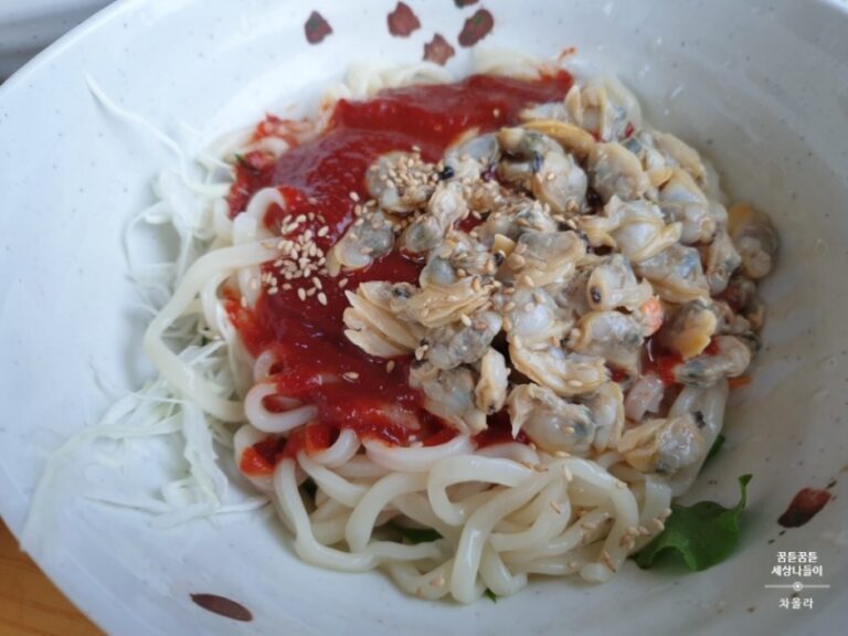 [경기] 와각칼국수