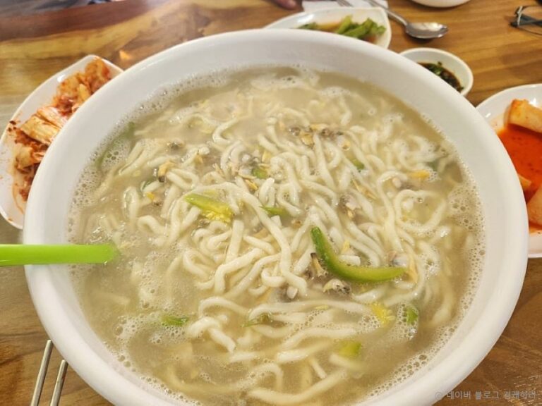 [경기] 대부도손칼국수