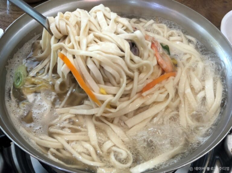 [경기] 장수홍두깨즉석칼국수