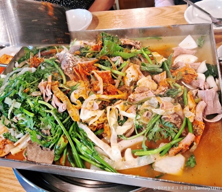 [경기] 부일곱창순대국 중동본점