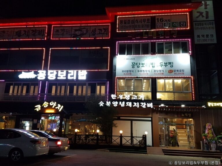 [경기] 꽁당보리밥&두부찜 일산애니골본점