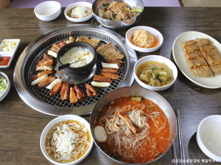 [강원] 금강숯불닭갈비 메밀막국수
