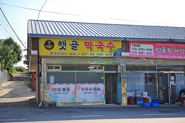 [강원] 햇골막국수