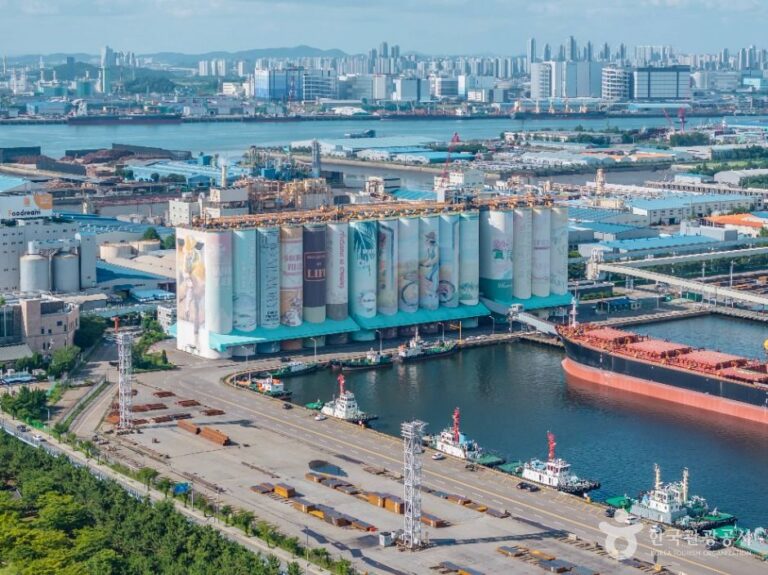 [인천] 인천내항 사일로벽화