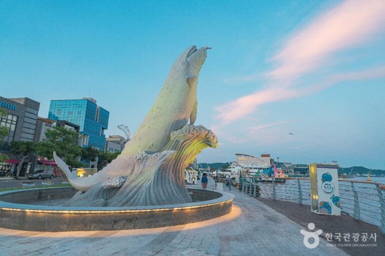 [울산] 워터프론트와 킹웰리 분수대