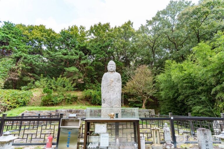 [충남] 아산 평촌리 석조약사여래입상