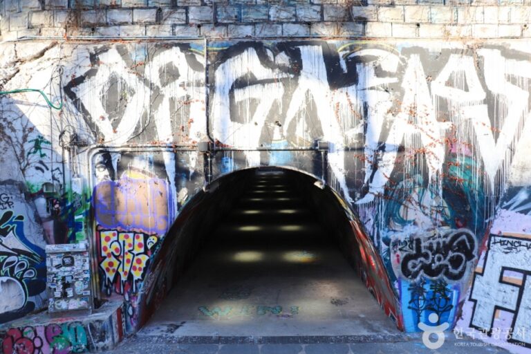 [서울] 신촌그래피티벽화터널