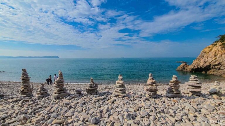 [충남] 황금산몽돌해변