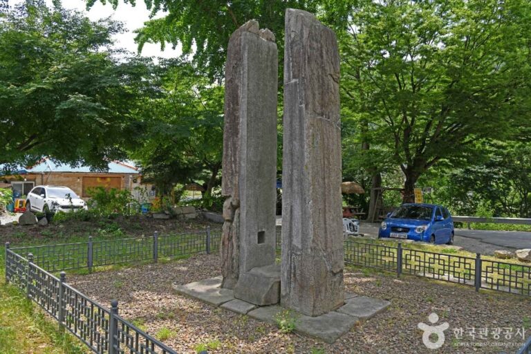 [충남] 공주상신리 당간지주